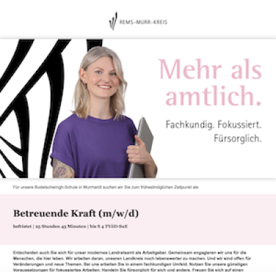 Betreuende Kraft (m/w/d)