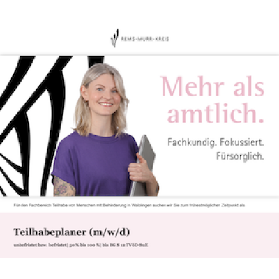 Teilhabeplaner (m/w/d)